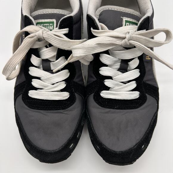 Puma Shoes Womens Size 5.5 Gray Black White Low Top Casual Athletic Sneakers - Picture 4 of 9